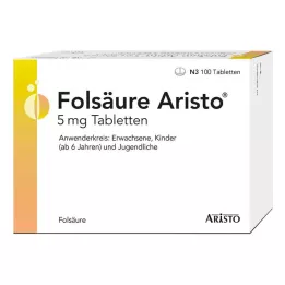 FOLSÄURE ARISTO compresse da 5 mg, 100 pz