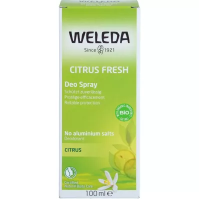 WELEDA Deo Spray fresco agli agrumi, 100 ml