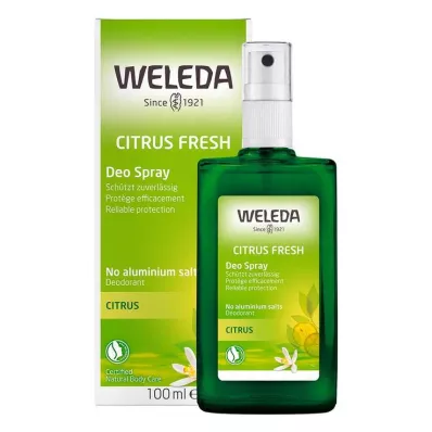Weleda Deodorante Spray Citrus Fresh, 100 ml Weleda Deodorante Spray Citrus Fresh, 100 ml