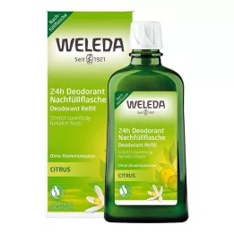 WELEDA Flacone di ricarica Citrus Fresh Deo Spray, 200 ml