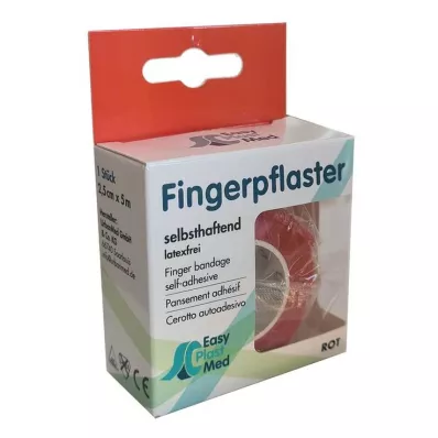 UM Cerotto per dita Easyplast fatto da sé 2,5 cmx5 m rosso, 1 pezzo