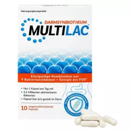 MULTILAC Capsule enteriche di Synbiotic Intestinal, 10 pz