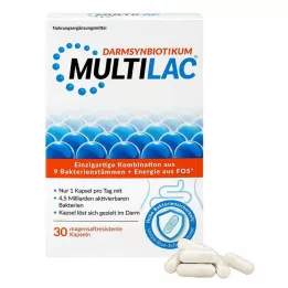 MULTILAC Capsule enteriche sinbiotiche intestinali, 30 pz