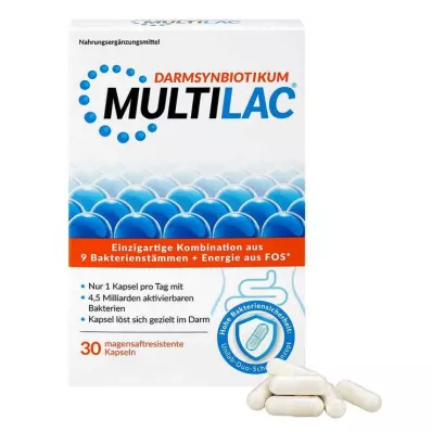 Multilac Synbiotic capsule gastroresistenti, 30 pz
