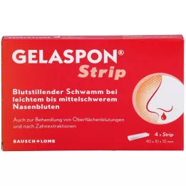 GELASPON Striscia 1x1x4 cm di spugna gelatinosa, 4 pz