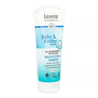 Lavera Baby & Lozione detergente delicata per bambini & Shampoo.(200ml) Lavera Baby & Lozione detergente delicata per bambini & Shampoo.(200ml)