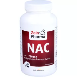 NAC 750 mg di N-acetil-L-cisteina Kps di alta qualità, 120 pezzi