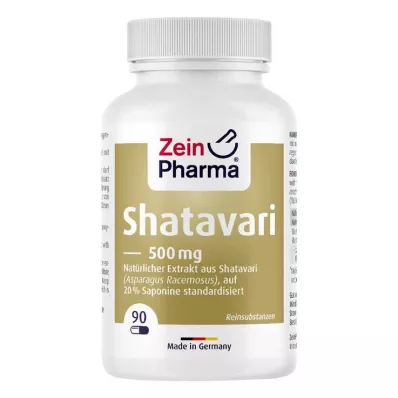 SHATAVARI Estratto 20 % 500 mg Capsule, 90 pz