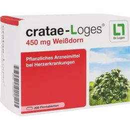 CRATAE-LOGES 450 mg Biancospino compresse rivestite con film, 200 pz