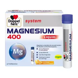 DOPPELHERZ Magnesio 400 Sistema liquido Trinkamp., 30 pz