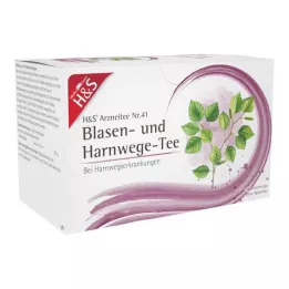 H&amp;S Bustina di filtro per vescica e vie urinarie, 20X2 g