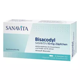 BISACODYL SANAVITA supposta da 10 mg, 10 pezzi