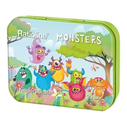 RATIOLINE Strisce di gesso per bambini 3 misure scatola di latta, 20 pz
