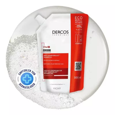 Vichy Dercos Shampoo Vitale con Aminexil, 500 ml Vichy Dercos Shampoo Vitale con Aminexil, 500 ml