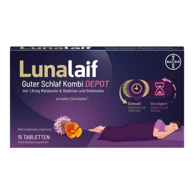 Compresse Lunalaif Good Sleep Combi Depot, 15 pz Compresse Lunalaif Good Sleep Combi Depot, 15 pz