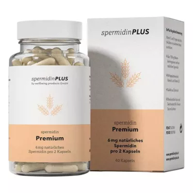 SPERMIDINPLUS Capsule Premium, 60 Capsule SPERMIDINPLUS Capsule Premium, 60 Capsule