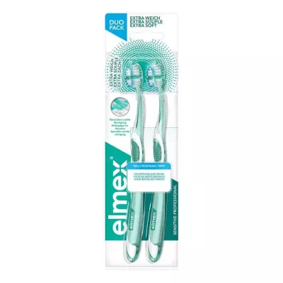 Confezione doppia spazzolino Elmex Sensitive Professional (2 pezzi)