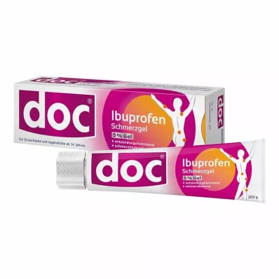DOC IBUPROFEN Gel per il dolore 5%, 200 g DOC IBUPROFEN Gel per il dolore 5%, 200 g