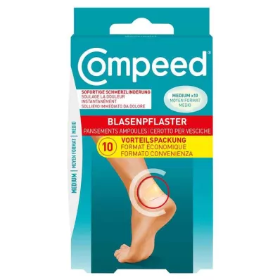 COMPEED Cerotto per vesciche medio nuovo, 10 pz