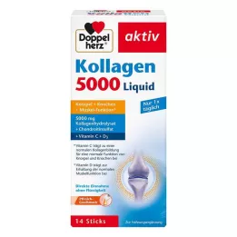 DOPPELHERZ Collagene 5000 Bastoncini liquidi, 14X10 ml