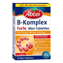 ABTEI Compresse di complesso vitaminico B forte, 50 pz
