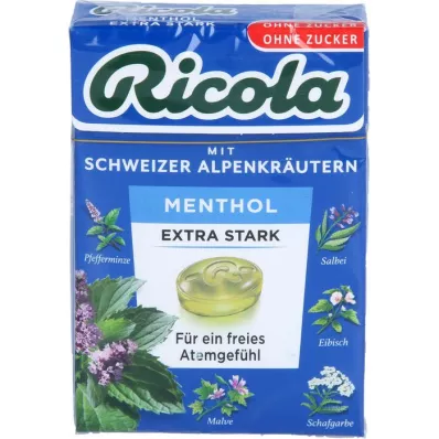 RICOLA o.Z.Box Mentolo caramelle extra forti, 50 g