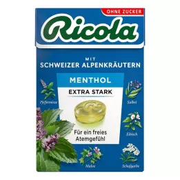 RICOLA o.Z.Box Mentolo caramelle extra forti, 50 g
