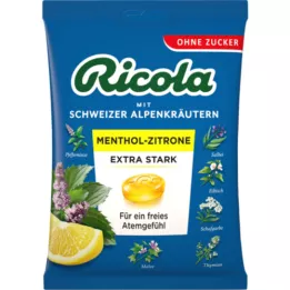 RICOLA o.Z.Beutel Mentolo limone extra forte Bon., 75 g