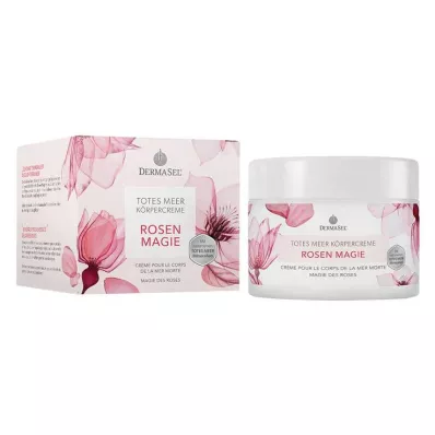 Dermasel Crema Corpo al Mar Morto Magia alla Rosa, 200 ml
