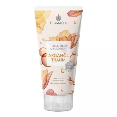 DERMASEL Crema doccia del Mar Morto allolio di Argan Dream, 200 ml