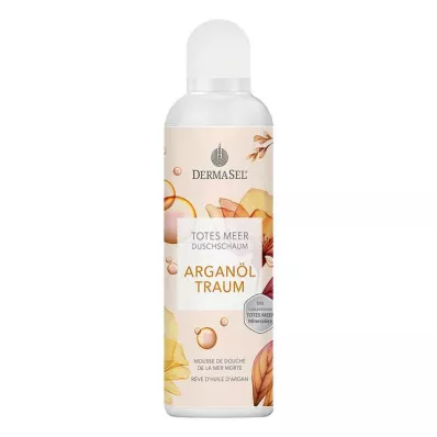 Dermasel Mar Morto Schiuma Doccia Olio di Argan Sogno, 200 ml