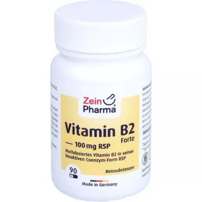 VITAMIN B2 FORTE 100 mg capsule bioattive R5P, 90 pz