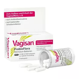 VAGISAN ProbioFlora Batteri dellacido lattico capsule vaginali, 8 pz