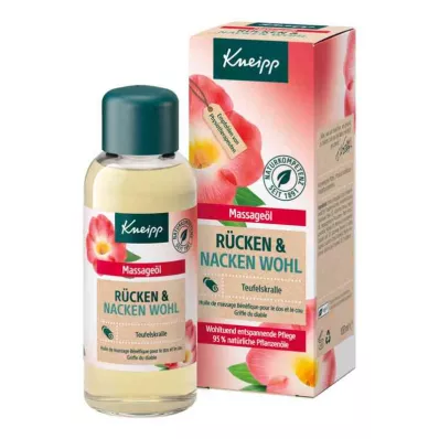 Olio da massaggio Kneipp schiena & benessere collo (100 ml) Olio da massaggio Kneipp schiena & benessere collo (100 ml)