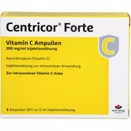 CENTRICOR Forte Vitamina C Amp. 200 mg/ml Soluzione iniettabile, 5X5 ml