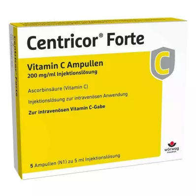 Centricor® Forte Vitamina C fiale 200 mg/ml soluzione iniettabile, 5X5 ml