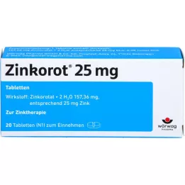 ZINKOROT compresse da 25 mg, 20 pz