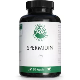 GREEN NATURALS Spermidina 1,6 mg capsule vegane, 240 pz