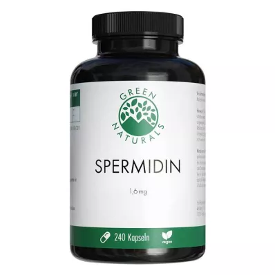 Green Naturals Spermidine 1,6 mg capsule vegane, 240 pz