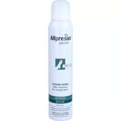 ALLPRESAN diabetico Inten.+Repair o.Urea Foam Cr., 200 ml