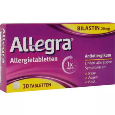 ALLEGRA Compresse per allergie 20 mg, 20 pz