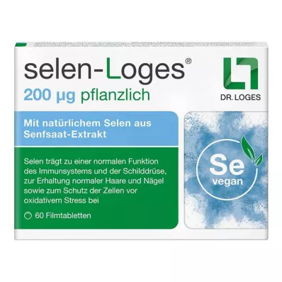 Selenium-Loges 200 µg compresse vegetali rivestite con film, 60 pz