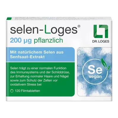 Selen-Loges compresse rivestite con film vegetale da 200 µg, 120 pz
