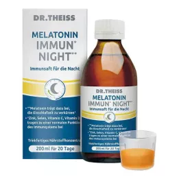 DR.THEISS Succo di Melatonina Immune Notte, 200 ml