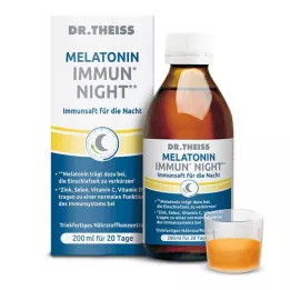 DR.THEISS Succo di Melatonina Immune Notte, 200 ml