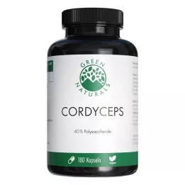 GREEN NATURALS Capsule di Cordyceps sinensis, 180 pezzi