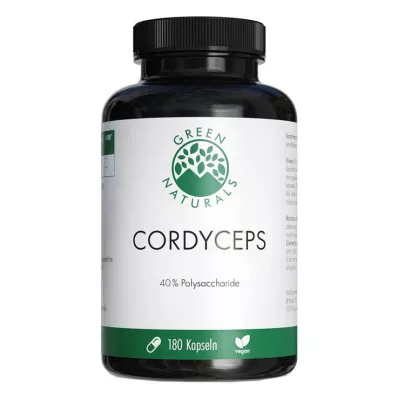 Capsule Green Naturals Cordyceps sinensis, 180 pz Capsule Green Naturals Cordyceps sinensis, 180 pz