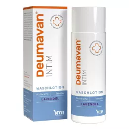 DEUMAVAN Lozione per lavaggio intimo alla lavanda, 200 ml