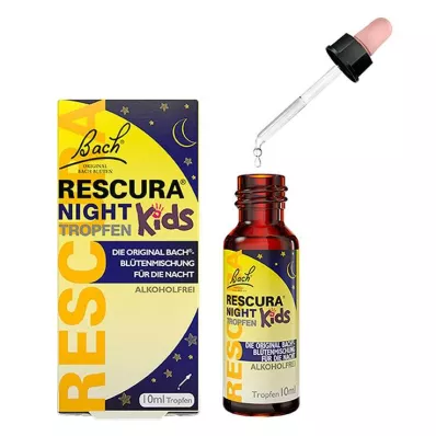 Fiori di Bach Original Rescura Night Kids gocce senza alcool, 10 ml