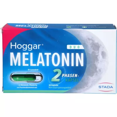 HOGGAR Melatonina DUO Capsule del sonno, 30 pz